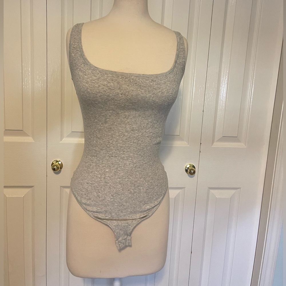 Skims Cotton Rib Bodysuit